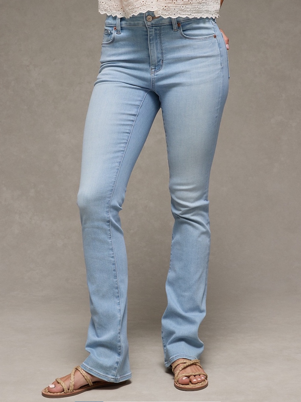 American Eagle High-Waisted Skinny Kick Jean